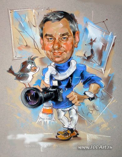 Фотограф карикатура