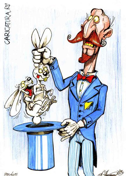 Кролик карикатура