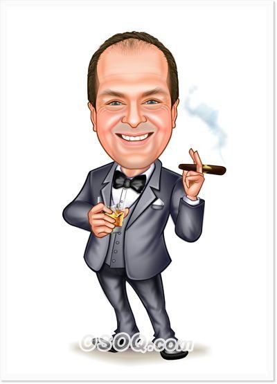 Дружеский шарж на начальника