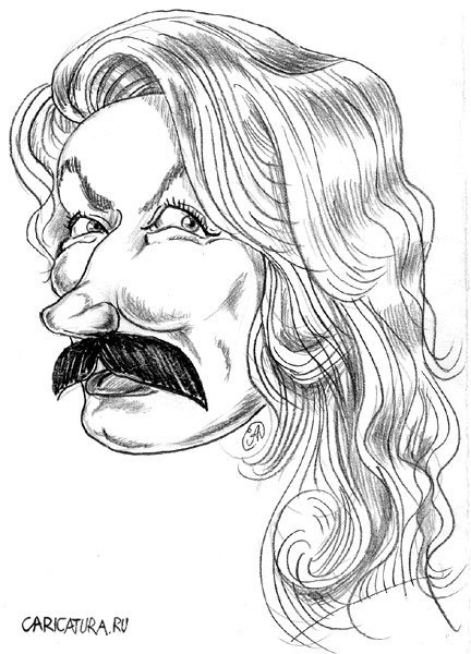 Игорь Николаев шарж