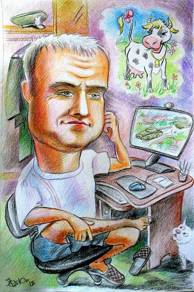 Шарж айтишник