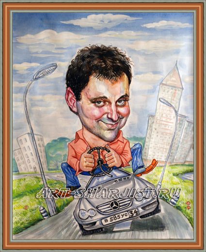 Дружеские шаржи на коллег