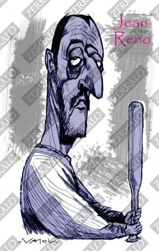 Жан Рено лошадь