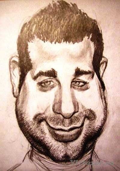 Сергей Зверев шарж