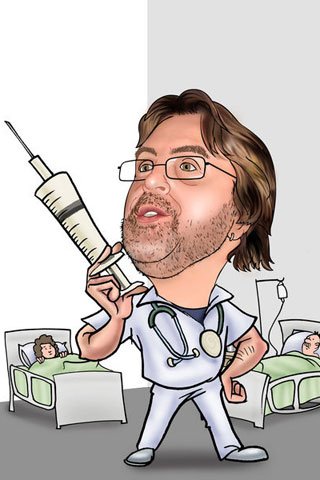 Шарж на медиков