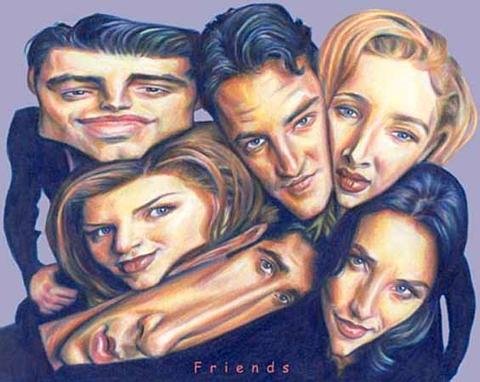 Сериал друзья нарисованные