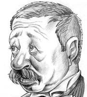 Леонид Якубович шарж