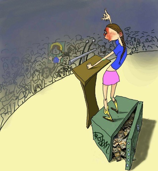 Греты Тунберг карикатуры