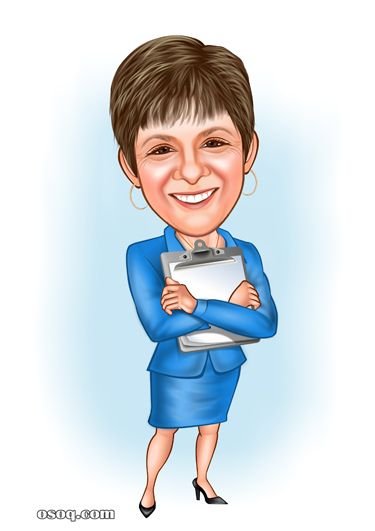 Шарж воспитатель детского сада