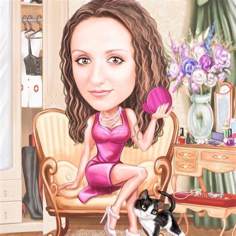 Домохозяйка карикатура