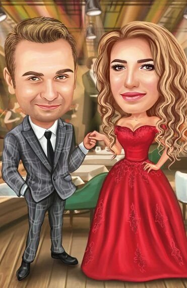 Шарж для влюбленных