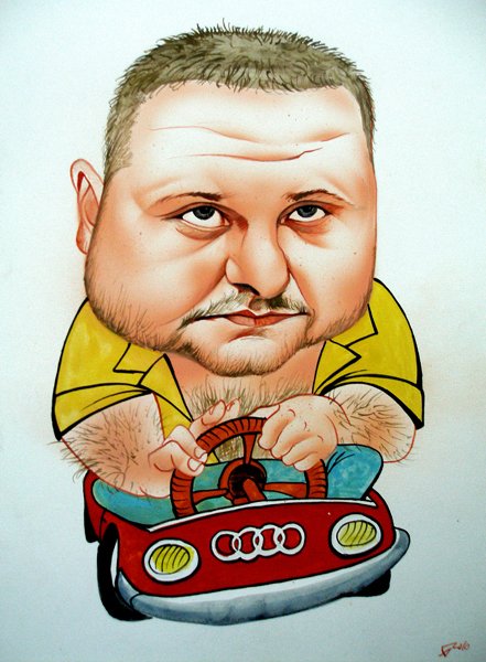 Шарж Галкин