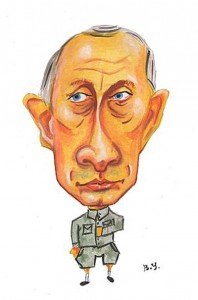 Шарж пловец