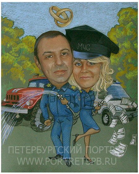 Шарж спасатель