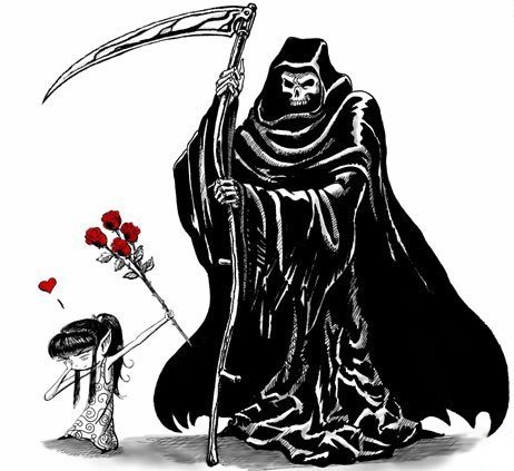 Веселая смерть с косой