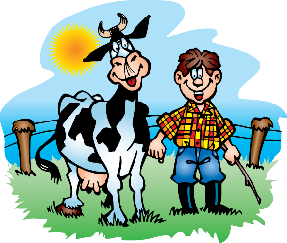 Веселый молочник картинки