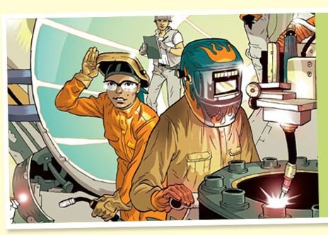 Аниме сварщик