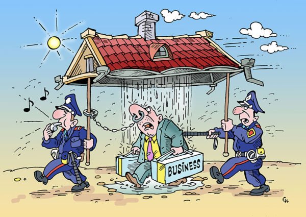 Шарж полицейский