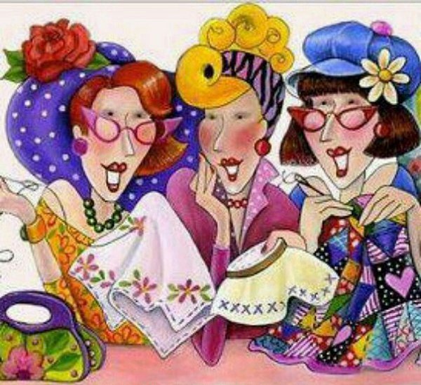 Веселые подружки