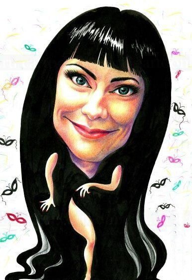 Шарж актриса