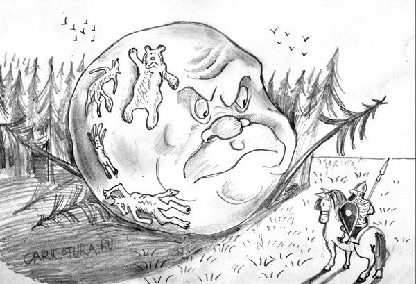 Анекдоты про колобка