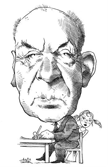 Шаржи на писателей