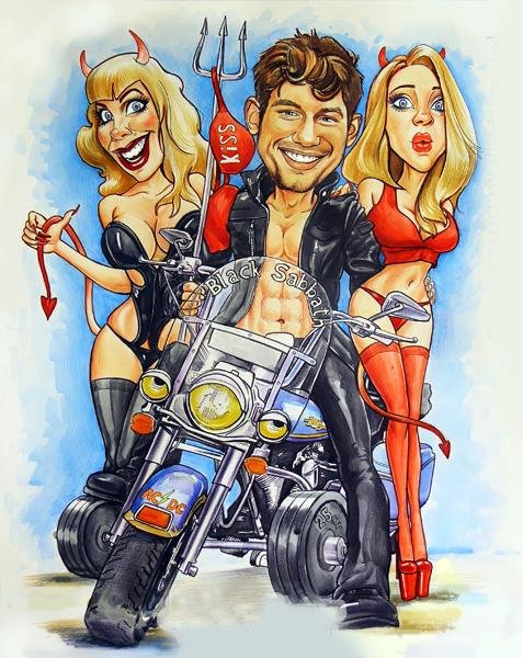 Шарж Лара Малер