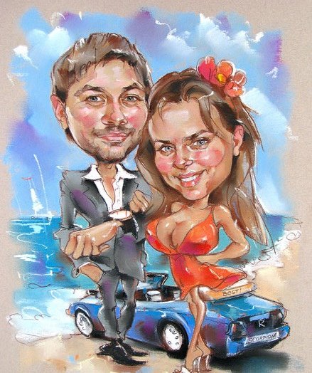 Шарж Лара Малер