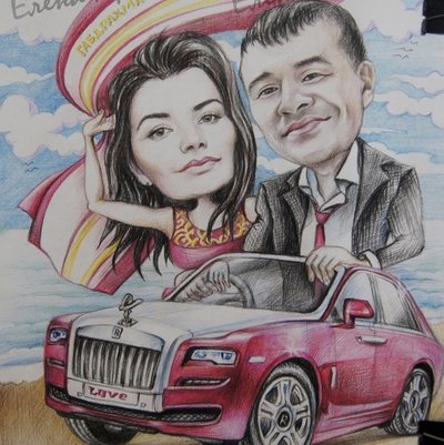 Анджелина Джоли шарж