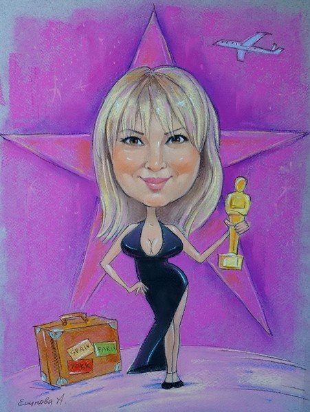 Шарж Лара Малер