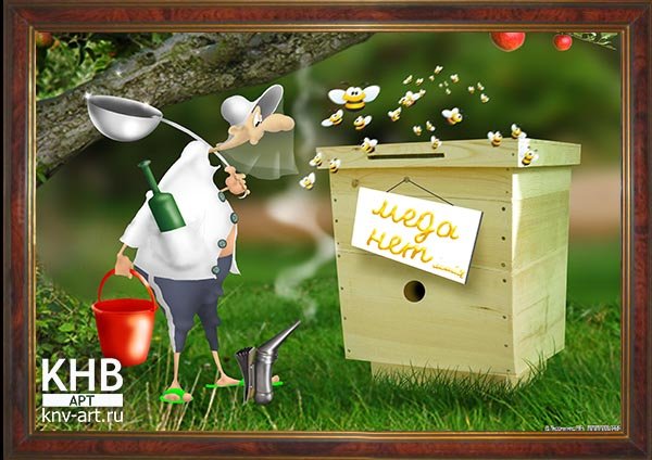 Шарж пастелью