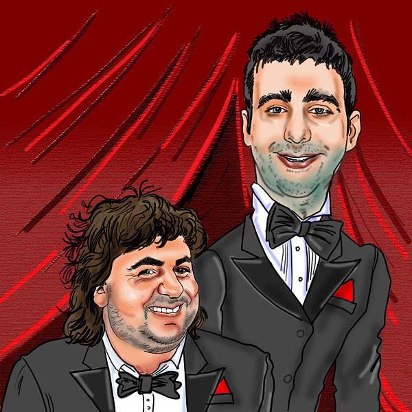 Шарж Гарик Харламов