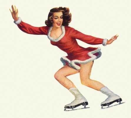 Фигуристка арт