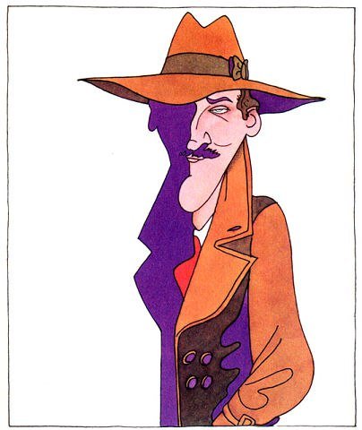 Леонид Филатов шарж