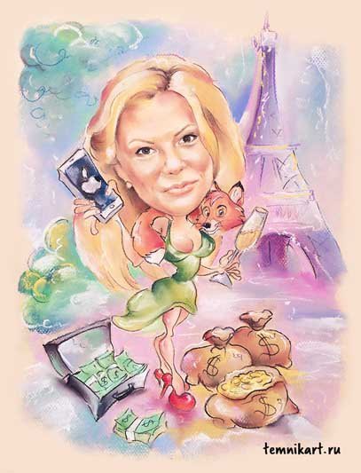 Шарж на женщину няню (50 фото)