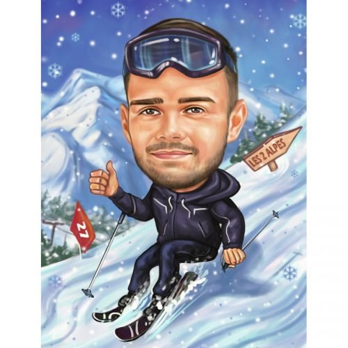 Шарж водолаз