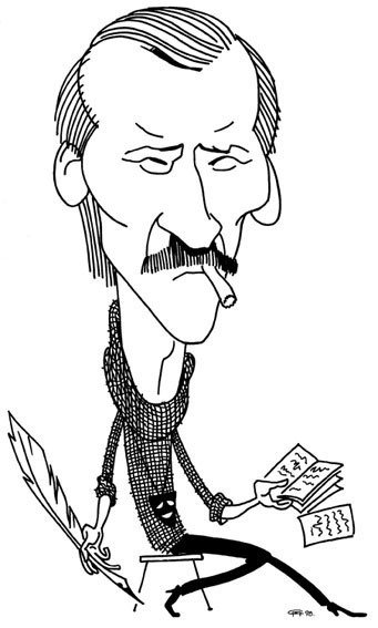 Лев толстой карикатура