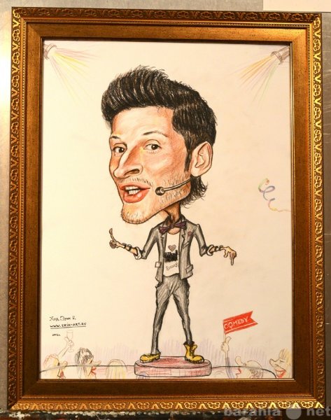 Шарж портрета Павла воли