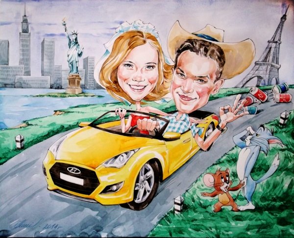 Шарж ребенок мальчик