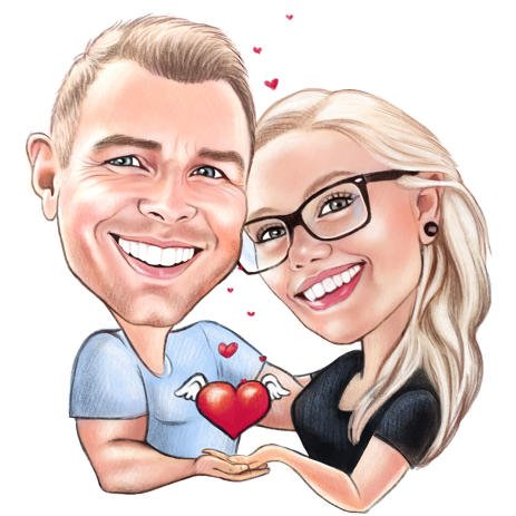 Шаржи девушек прикольные