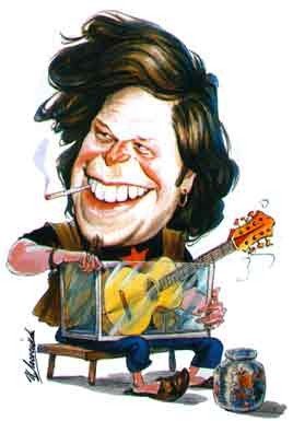 Борис Гребенщиков шарж