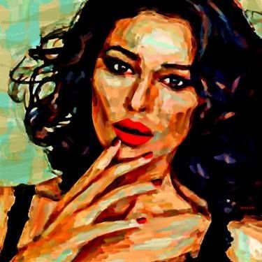 Поп арт Моника Беллуччи