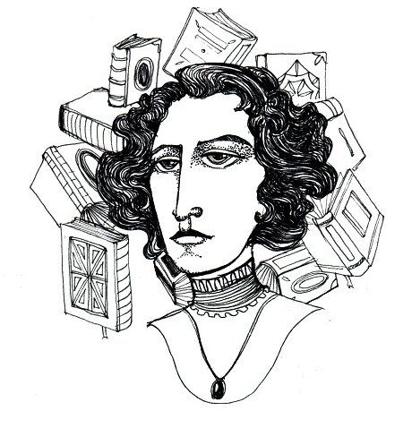 Гиппиус Зинаида шарж