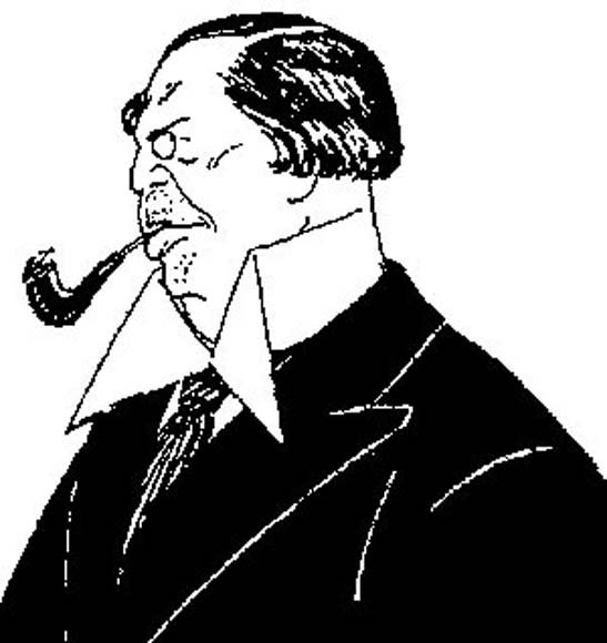 Шарж Алексей толстой