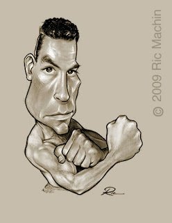 Jean-Claude van Damme карикатура