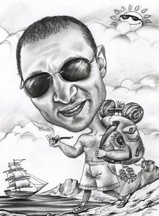 Julia Roberts шаржи