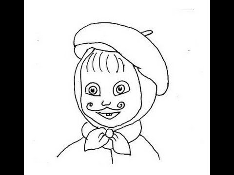 Маша и медведь Миша заболел