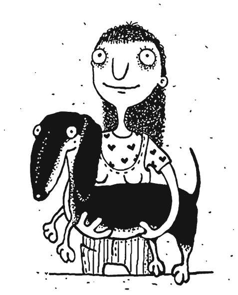 Шарж девушка