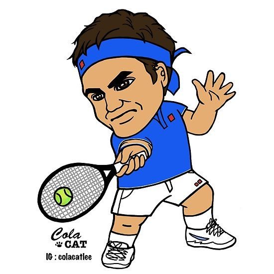 Роджер Федерер смешно