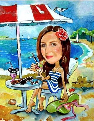 Шарж Лариса Шигорина